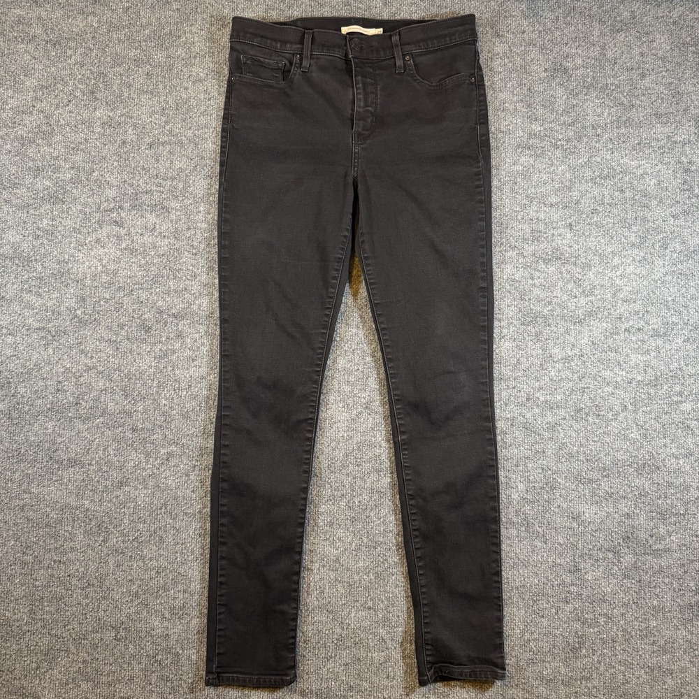 Levi's 311 Shaping Skinny Jeans Black Stretch Women's Size 29